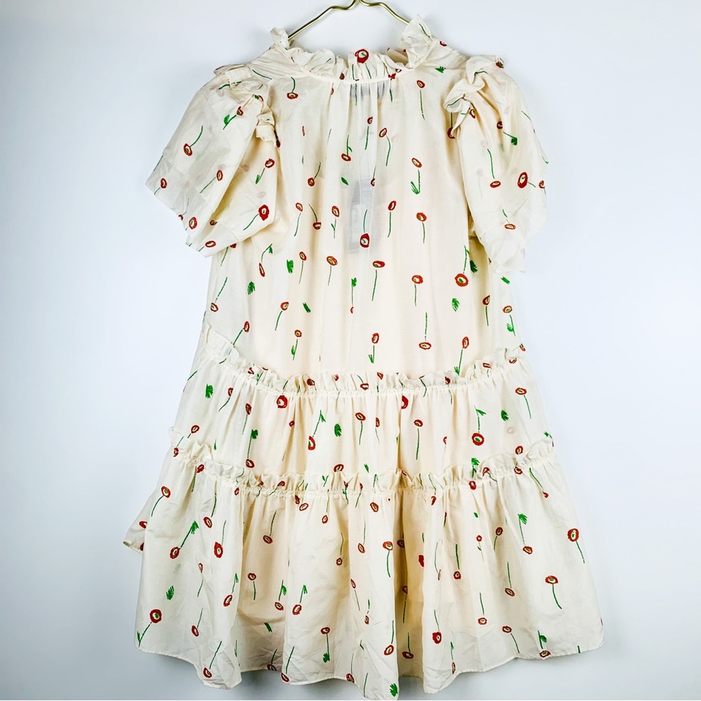 New Hunter Bell Merritt Dress Abstract Floral - Picture 5 of 10